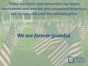 Segal Linde Memorial Day 2019