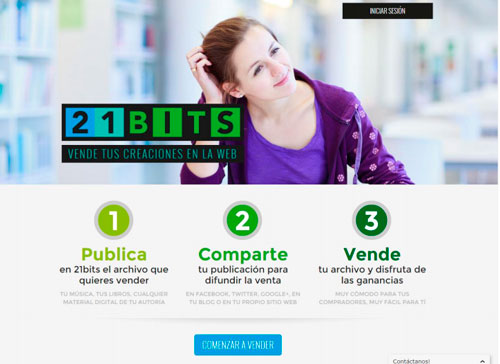 21Bits to sell digital content