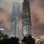 Shanghai Pudong Lujiazui at night