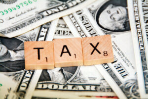 What is the percentage of taxes in the United States