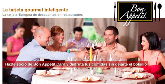 Restaurant discount card