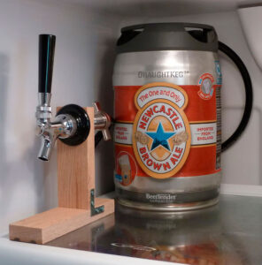cost of a keg of beer