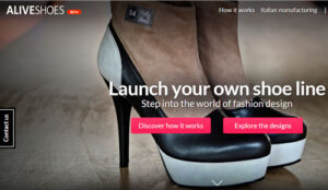 business that allows to design, produce and sell sneakers