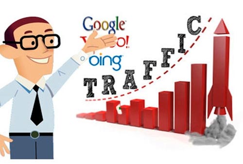 to get web traffic